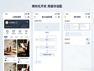 福州小程序開發(fā)干貨，功能模塊化+用戶留存技巧賦能企業(yè)增長(zhǎng)